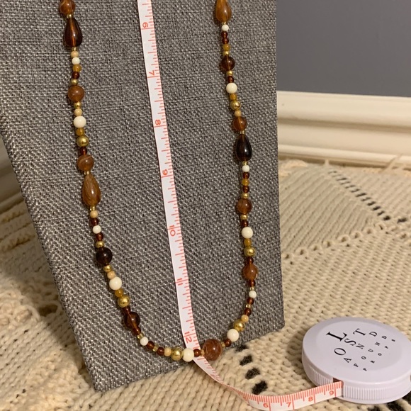 🐞2 for 30🐞 Glass Bead Necklace and Earring Set - Picture 2 of 4